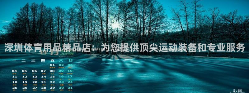 欧陆娱乐注册代理：深圳体育用品精品店：为您提供顶尖运
