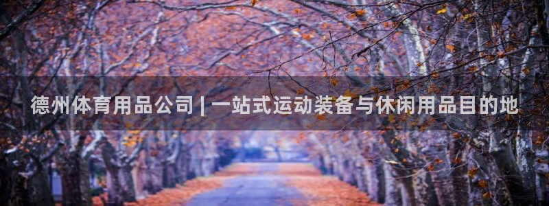 欧陆娱乐登录平台官网：德州体育用品公司 | 一站式运