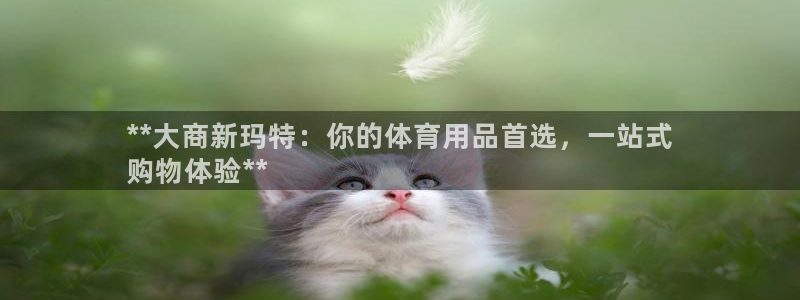 欧陆娱乐注册链接安全吗：**大商新玛特：你的体育用品