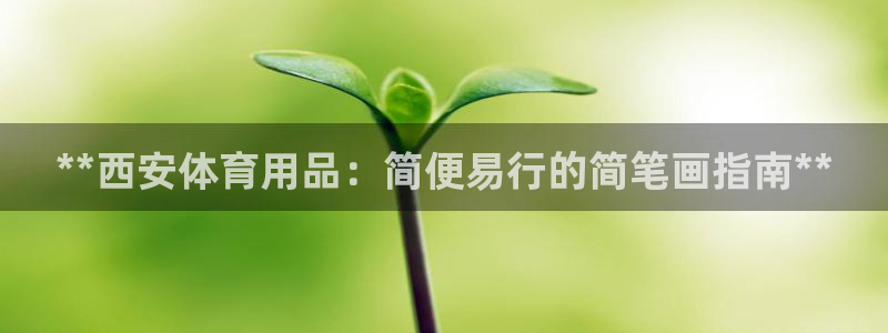欧陆娱乐计划预测软件下载：**西安体育用品：简便易行