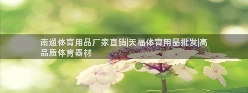 欧陆娱乐平台咋样啊赚钱：南通体育用品厂家直销|天福体