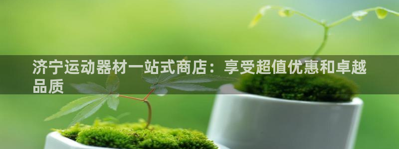 欧陆娱乐总代理是谁：济宁运动器材一站式商店：享受超值